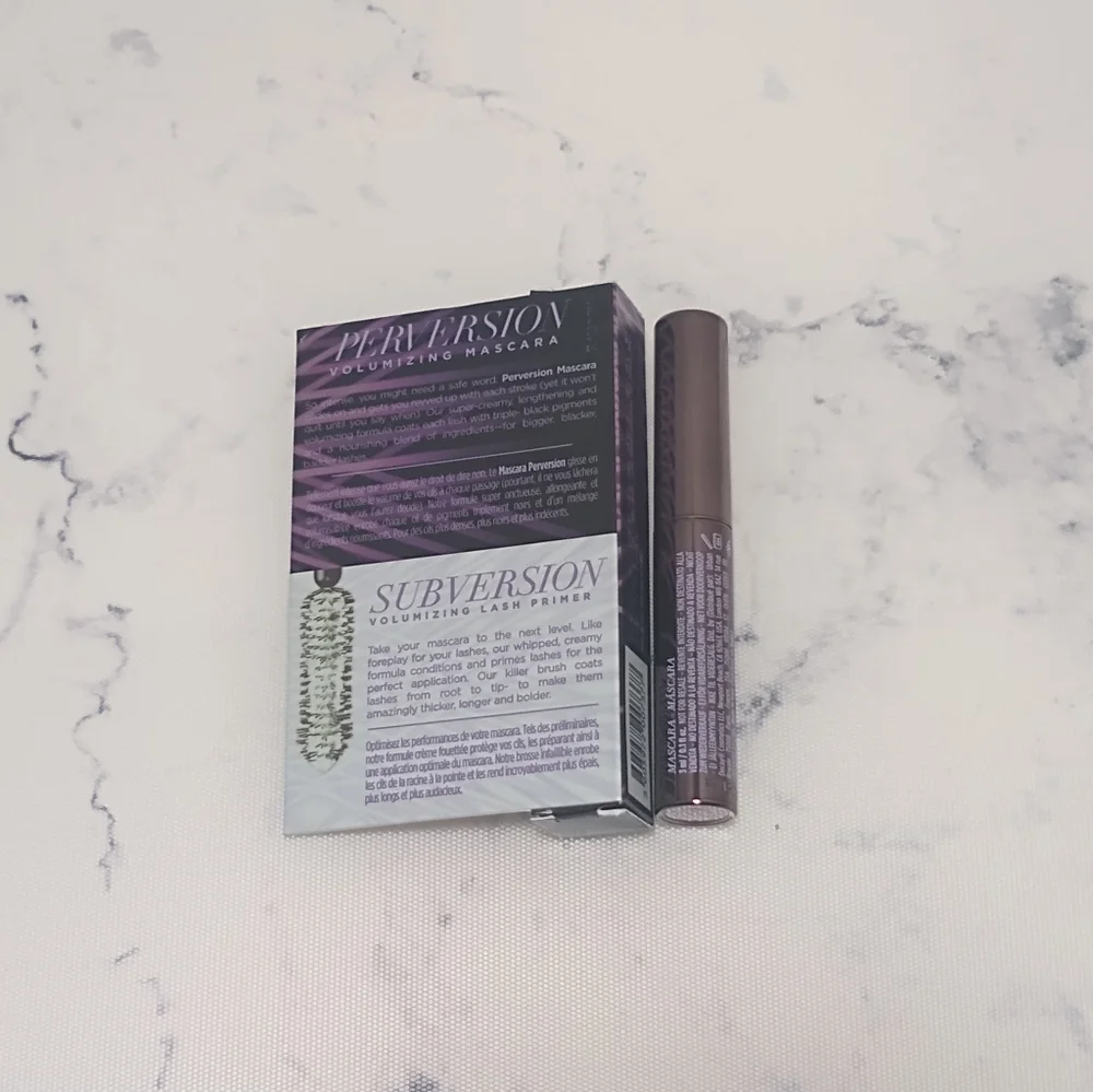 Urban Decay Perversion Volumizing Mascara .1 oz Mini Travel Size New